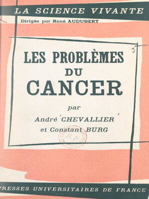 cover image of Les problèmes du cancer